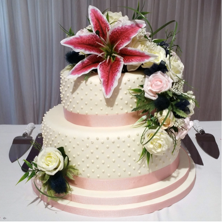 Artificial Cake Flowers